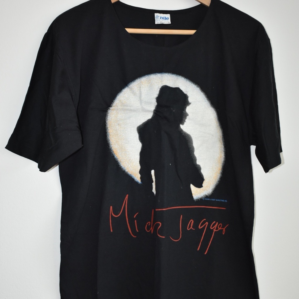 1988 Mick Jagger Australia Tour Tee
